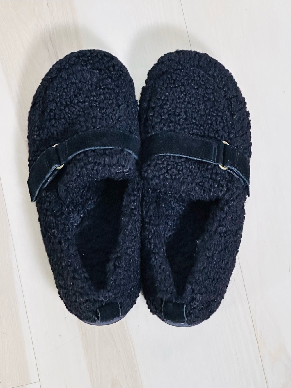 Vionic womens Izzy Mule Slippers Size 9 Cozy Black faux-shearling - Picture 12 of 15